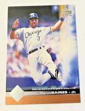 1996 Upper Deck MLB Baseball Trading Card #37 Harold Baines Chicago White Sox