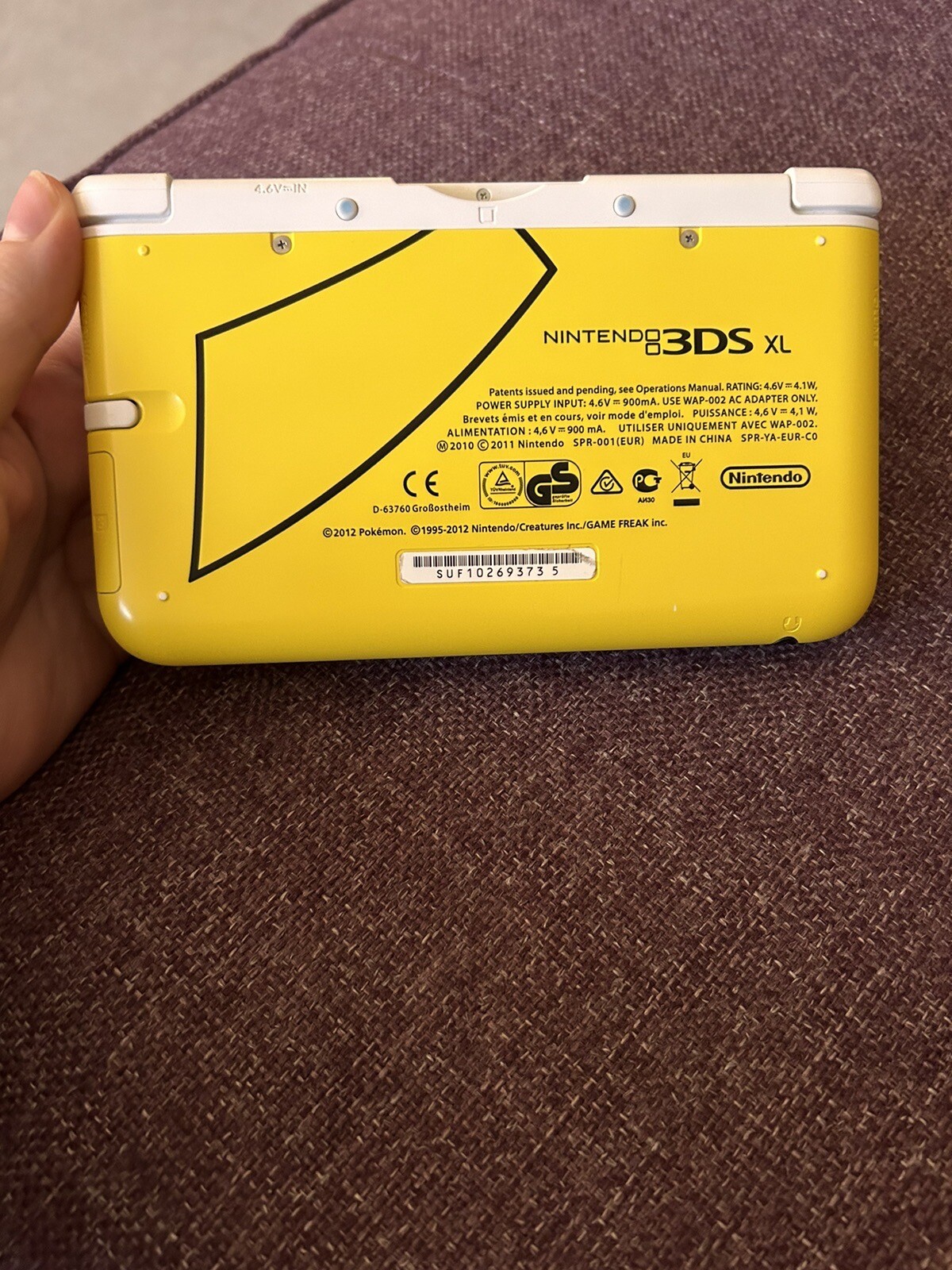 Pikachu Limited Edition Nintendo 3DS XL eBay