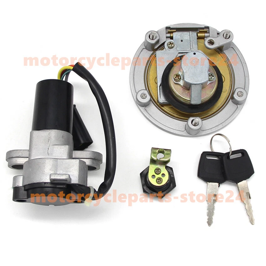 Juego de bloqueo de tapa de combustible interruptor de llave de encendido para Ducati ST4S 2002/ST3 03-07/848 08-2013 Foto 3 de 4