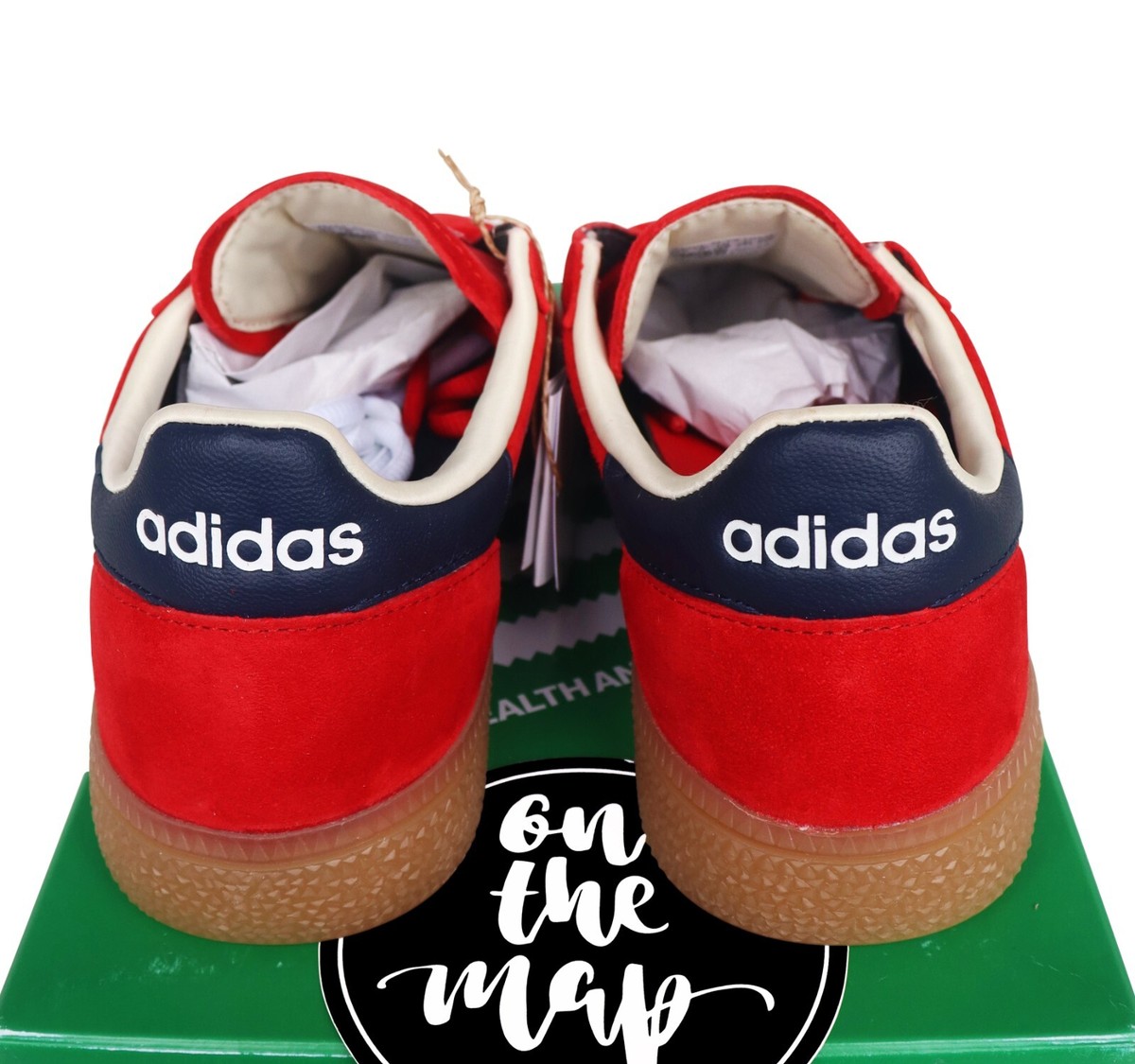 Adidas x Sporty & Rich Handball Spezial Red White USA UK 5 6 7 8