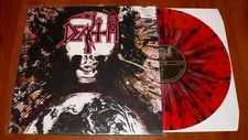 DEATH INDIVIDUAL THOUGHT LP *RARE* US RED SPLATTER VINYL GLOSSY 500 COPIES New