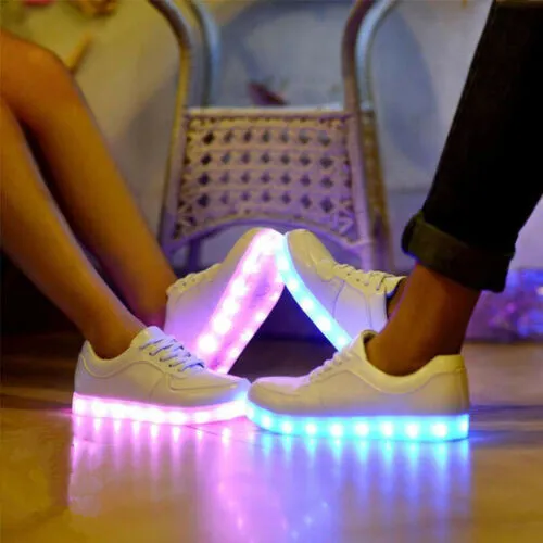 inhoud heerser Verplicht Adults Men Women Light Up Shoes LED Flashing Trainers Casual Sneakers | eBay