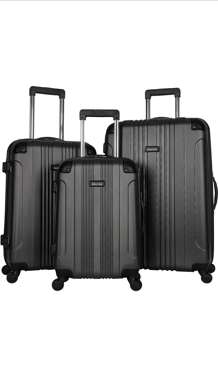 4-wheel , 3pc Set, Charcoal