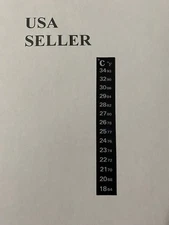 LCD Adhesive Strip Flat Thermometer Stick-on For Brew Window Fish Tank Aquarium