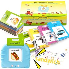 Talking Flash Card Toy for Kids with 224 Sigh...
