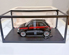 NOREV Fiat 500 Nuova Black with Stripe 1/18 Scale Metal Diecast Model