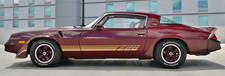 1980-81 Chevy Camaro Z28 3 Stripe Kit 7881-41 Gold Sharpline 1980-81 Chevy Camaro Z28 3 Stripe Kit 7881-41 Gold Sharpline