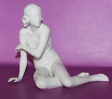 Vintage Rosenthal Selb-Plossberg Seated Female Nude Max H Fritz Figurine Germany