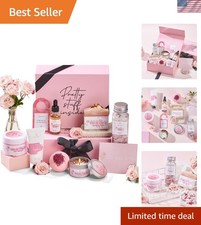 Spa Gifts for Women Valentines Day Bath Baskets Relaxing Spa Self Care Gift f...