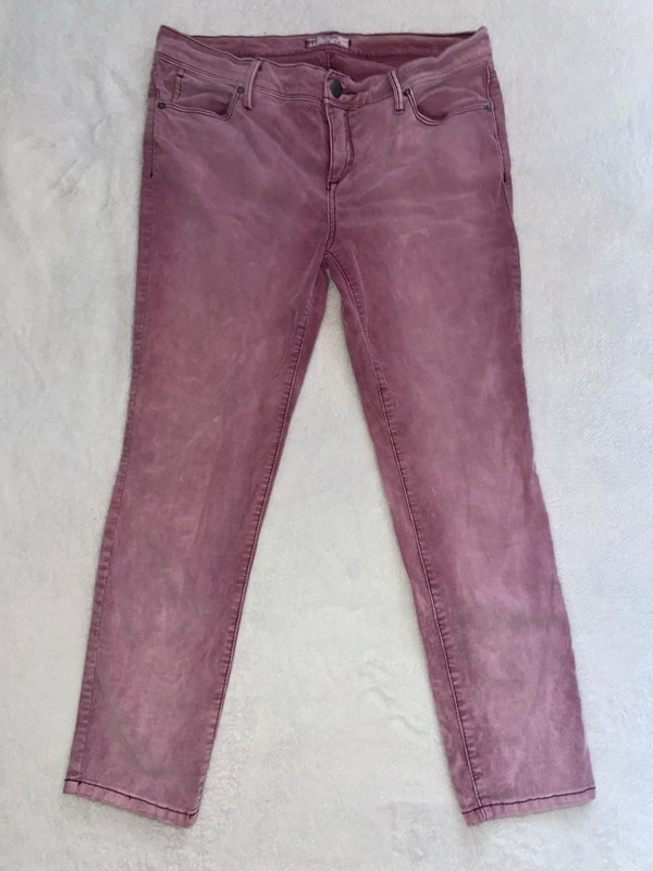 Free people Pink Corduroy Pants Skinny Size 29
