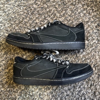 Travis Scott x Air Jordan 1 Low OG Black Phantom Unisex DM7866-001 SIZE 8 Men s