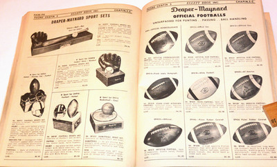 VTG 1955 SPORTING GOODS SUPPLIES DEALER CATALOG! FISHING/HUNTING/ORVIS/FOOTBALL+