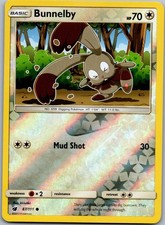 Bunnelby Reverse Holo SM - Crimson Invasion 87/111 NM