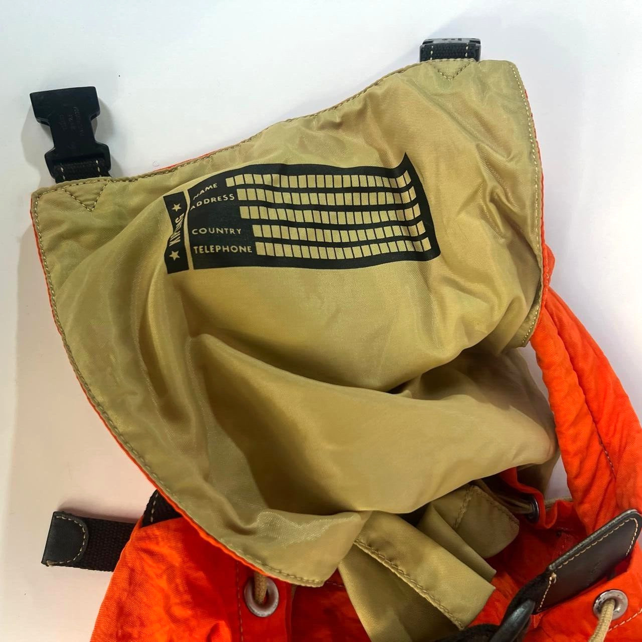 Vintage Kipling Large Backpack Drawstring Style B… - image 4