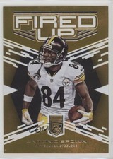 2017 Donruss Elite Fired Up Orange 3/25 Antonio Brown #16 m1k