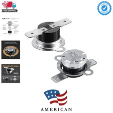 /CUL 125V 16A Thermal Switch,Normally Closed N.C 100 C/212 F Off and 80 C/176...