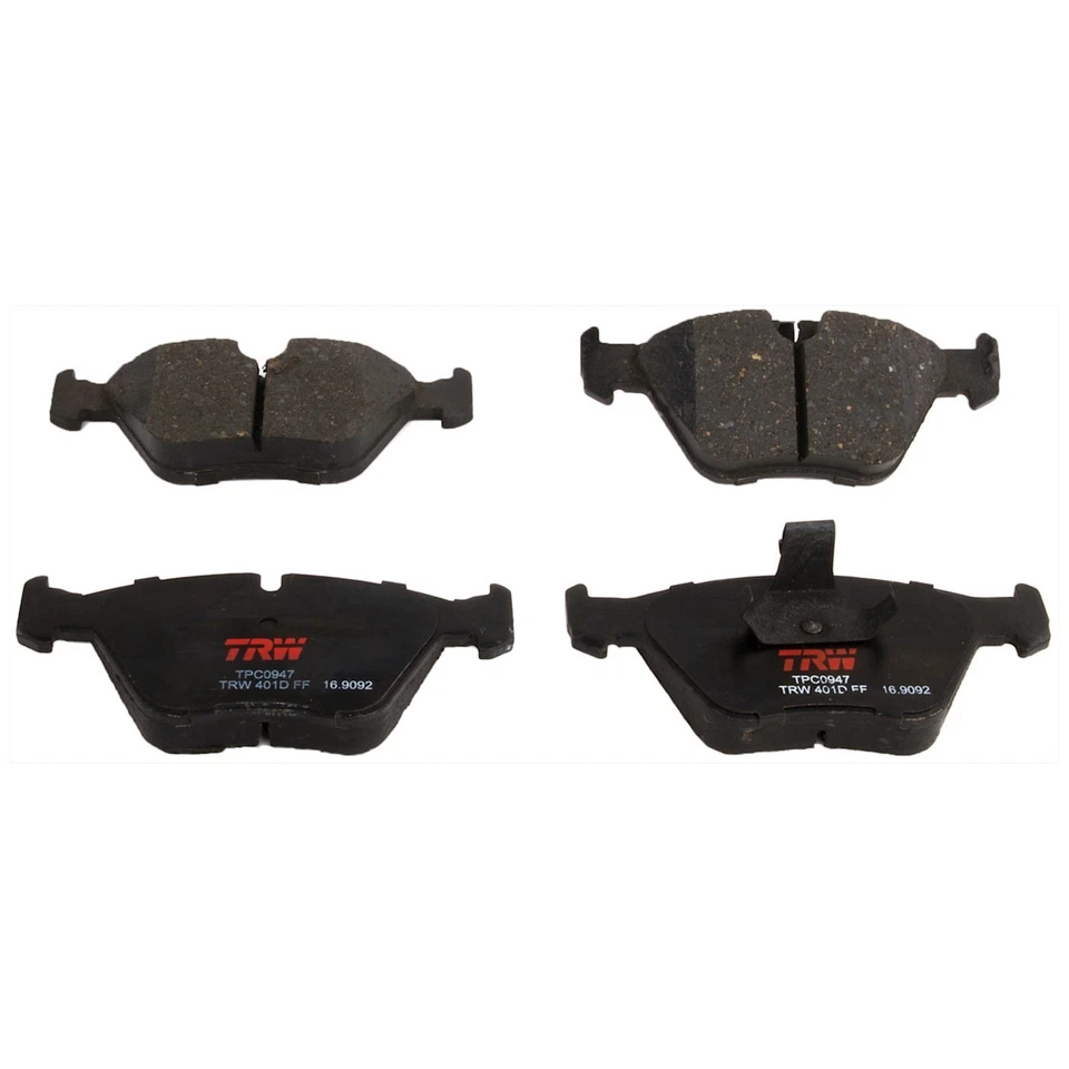 KIT TRW-072524-15 Juego de 2 ruedas discos de freno y kits de pastillas delanteras para 525 528 BMW 525i Foto 3 de 4