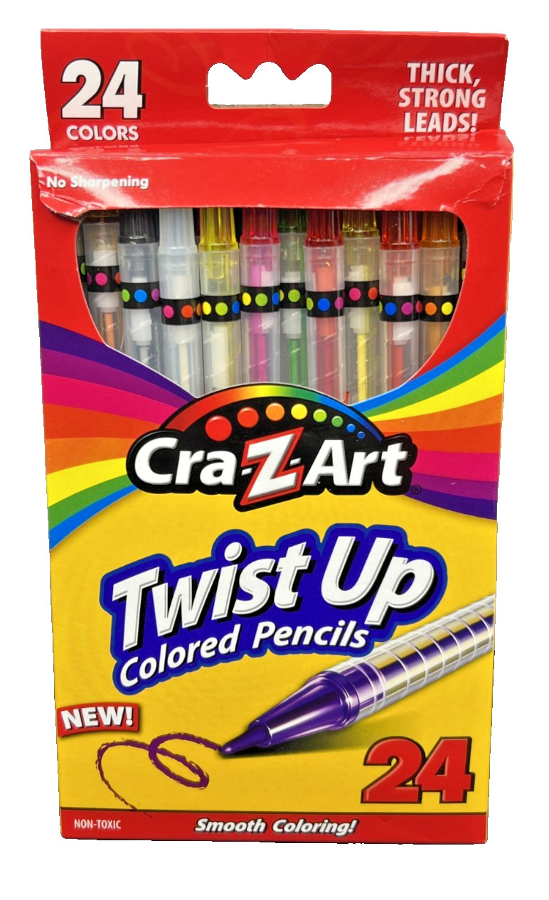 24 Pack Assorted Colors In Box - Lightly Used
