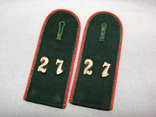 GERMAN WW2  ARMY  ARTILLERY  ENLISTED  SHOULDER BOARDS -ORIGINAL