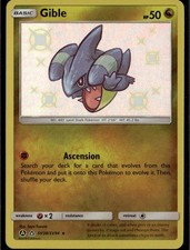 Gible Shiny Holo Rare Hidden Fates: Shiny Vault SV38/SV94 Dragon Holofoil Pokemo on eBay