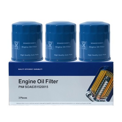3PCS New Engines Oil Filter for 11-25 Subaru Outback Legacy Impreza Forester XV