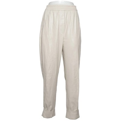 Nanushka, Hose, Größe: S, Beige, Polyester/Polyurethan, Einfarbig, Damen #eDA