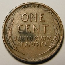 1909 VDB Lincoln Wheat Cent Penny VF-Details "Actual Coin Pictured"