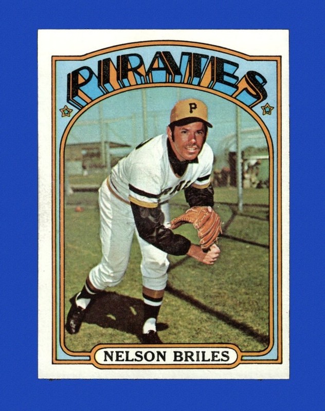 1972 Topps Set-Break #605 Nelson Briles NR-MINT *GMCARDS*