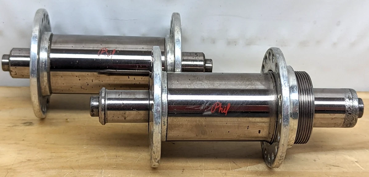 フィルウッド ビンテージ 前後ハブセット Phil Wood 36H フィルウッド ビンテージ 前後ハブセット Phil Wood 36H フィルウッド