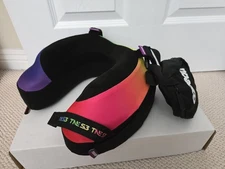 Cabeau Travel Neck Pillow Airplane Neck’s Evolution TNE S3 Amsterdam Rainbow