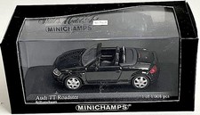 Early Model Wing Minichamps 1/43 Audi Tt Coupe 8N 1998 Black 430017234