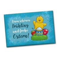 SchöNen FrüHling Und Frohe Ostern Souvenir Souvenir Magnet Mit KüKen