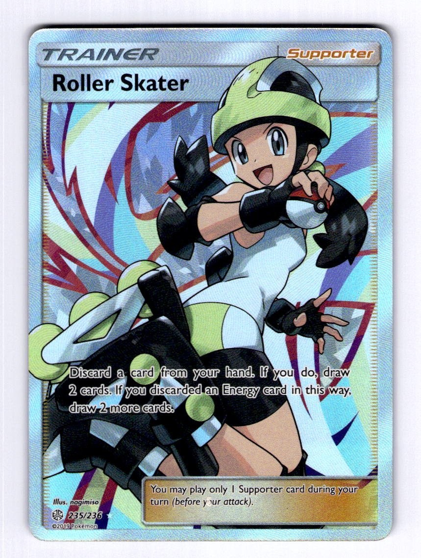 Roller Skater (Full Art) SM - Cosmic Eclipse #235 Ultra Rare Holo NM Pokemon