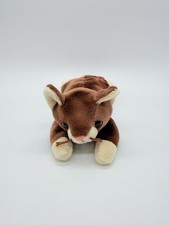 Ty Original Beanie Baby Pounce The Cat Plush Stuffed Animal Toy 8  1997