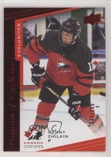2021 Upper Deck Team Canada Juniors Exclusives 40/165 Danny Zhilkin #114 s9z