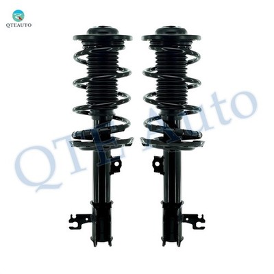 Pair Front L-R Quick Complete Strut - Coil Spring For 2004 2005 Saab 9-3