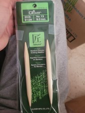 Clover Bamboo Circular Knitting Needles SEE DESCRIPTION No. 13,15