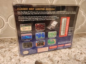 Nintendo Classic NES Limited Edition Game Boy Advance SP Handheld CIB BOX