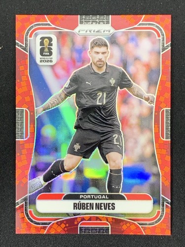Ruben Neves 2026 Panini Prizm FIFA World Cup Maple Leaf Base /86 #370