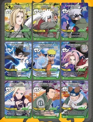 Naruto Mythos TCG   Holo Rare   1st Edition   NM   ENG - Select your card!