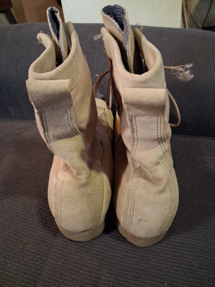 Botas de Combate Militares Belleville 790 Suela Gore Tex Vibram Tostadas Talla 11W Foto 4 de 4