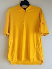 Yellow McDonald's Short Sleeve Quarter-Zip Shirt - Large