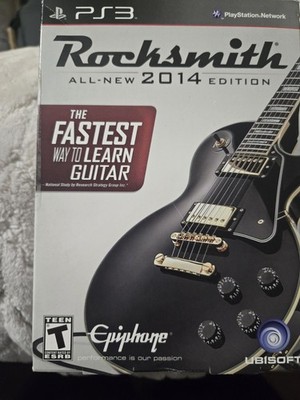 Rocksmith 2014 Edition PlayStation 3 PS3 with Real Tone Cable