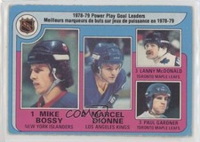 1979 O-Pee-Chee League Leaders Marcel Dionne Lanny McDonald Paul Gardner #5 0m8b