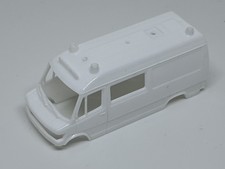  Karosserie - Transporter Mercedes Benz/ weiß  Modellbauzubehör (11) 