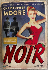 Noir SIGNED by Christopher Moore 2018 WM 1st Edition Barnes & Noble Exclusive LN