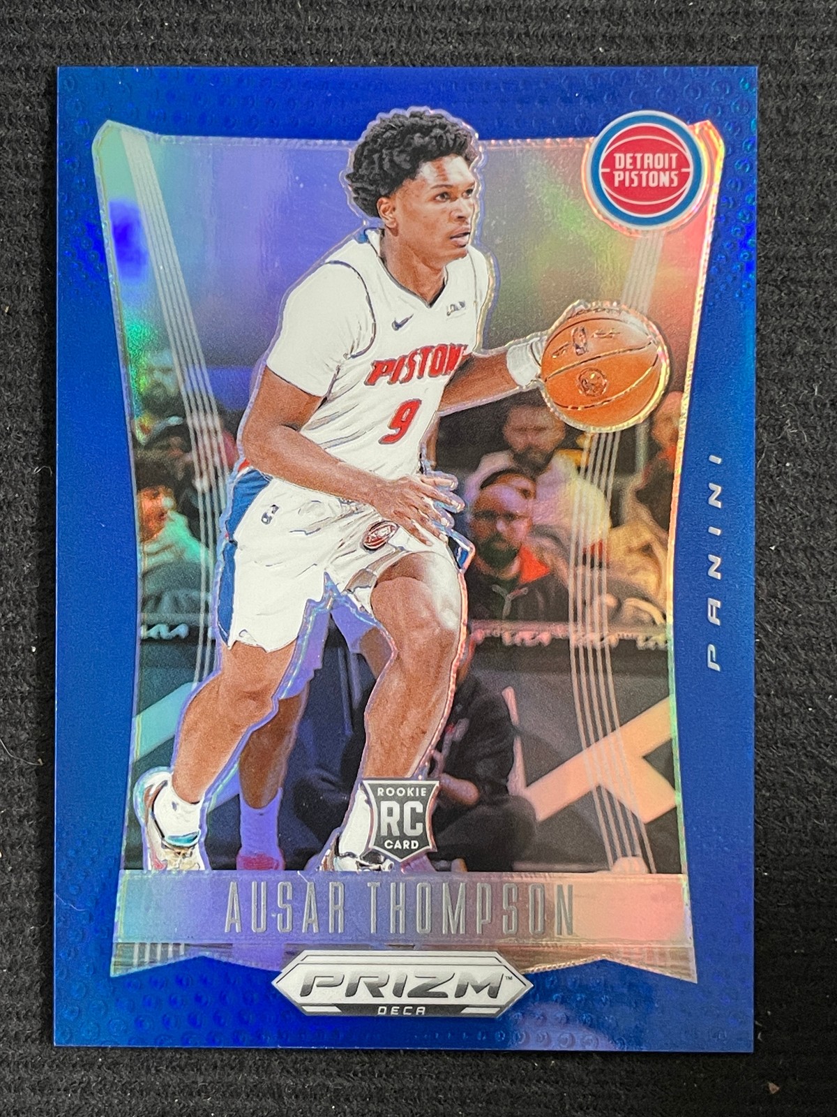 Ausar Thompson 2023-24 Panini Prizm Deca RC Rookie Blue /149 #136