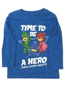 PJ Masks Catboy Boys Licensed tee t shirt top long sleeve New with tags