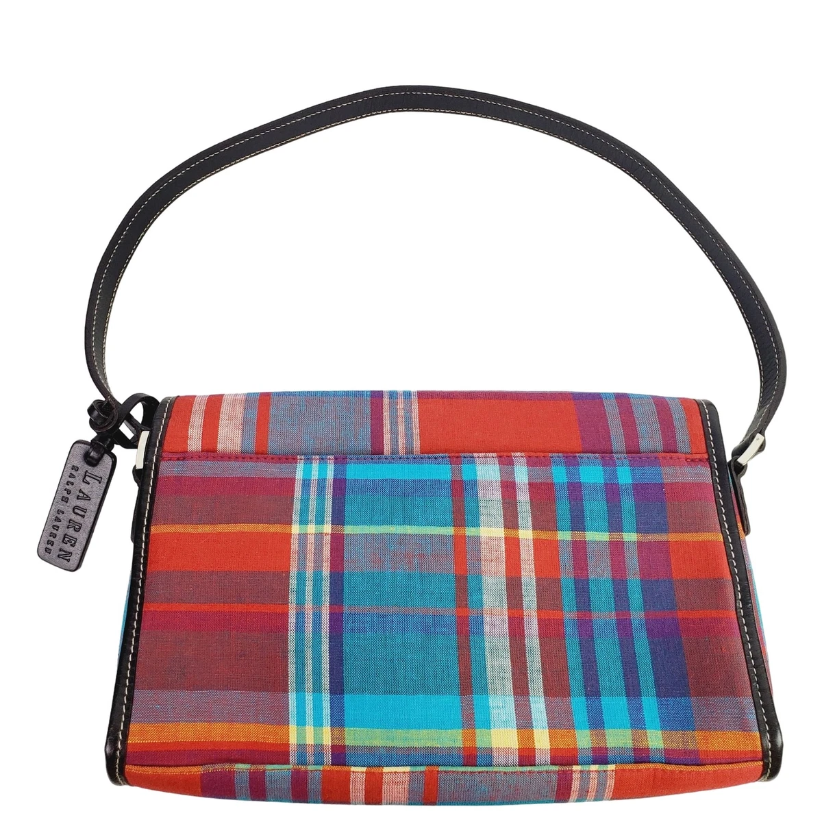 Polo Ralph Lauren Plaid Shoulder Bags