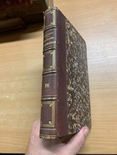 RARE 1862 "HISTOIRE UNIVERSELLE" CESAR CANTU VOL 18 FRENCH ANTIQUE BOOK (P6)